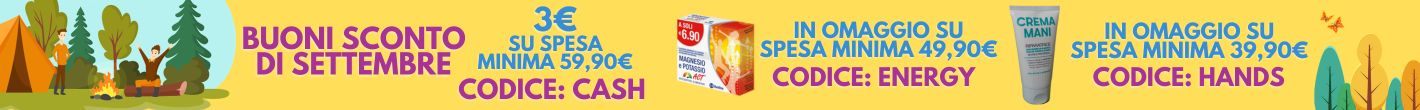 Scopri i codici sconto di Settembre